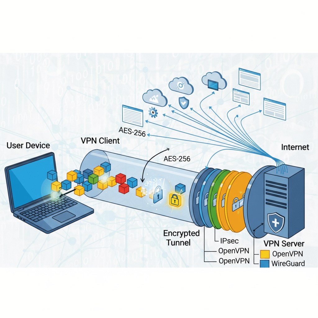 How Does a VPN Work? The Technology Behind Online Privacy